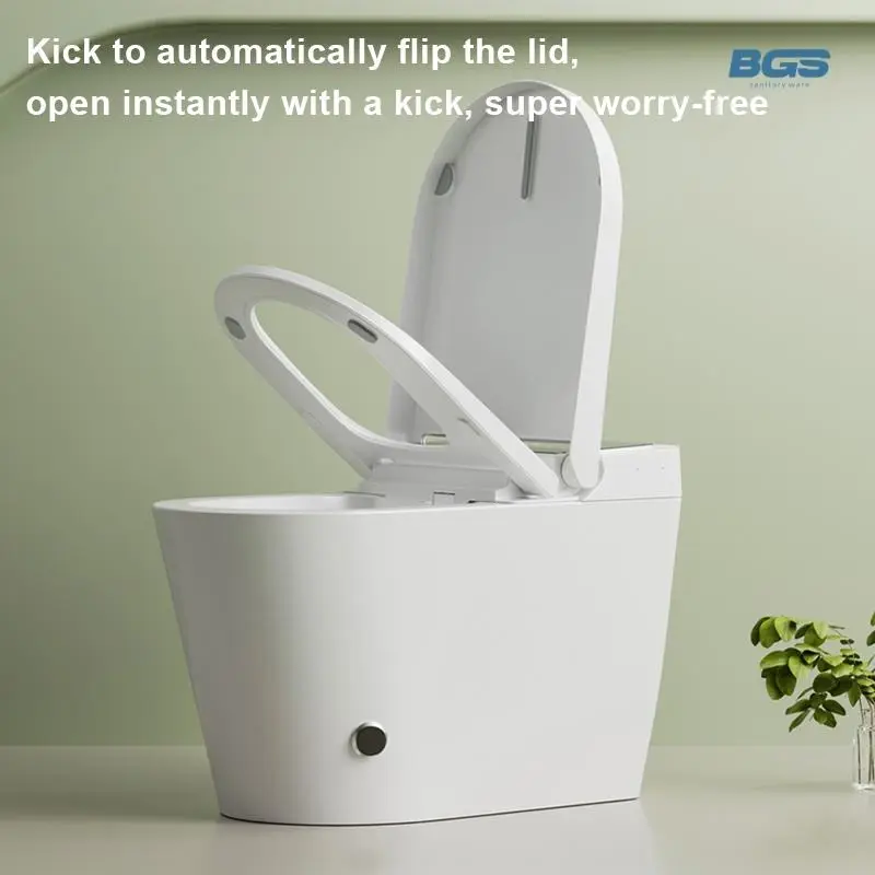 Intelligent Toilet with Advanced Air Purification and Odor Removal System for Fresh Bathroom — view 3