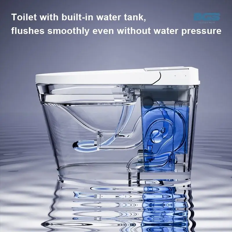 Intelligent Toilet with Advanced Air Purification and Odor Removal System for Fresh Bathroom — view 6