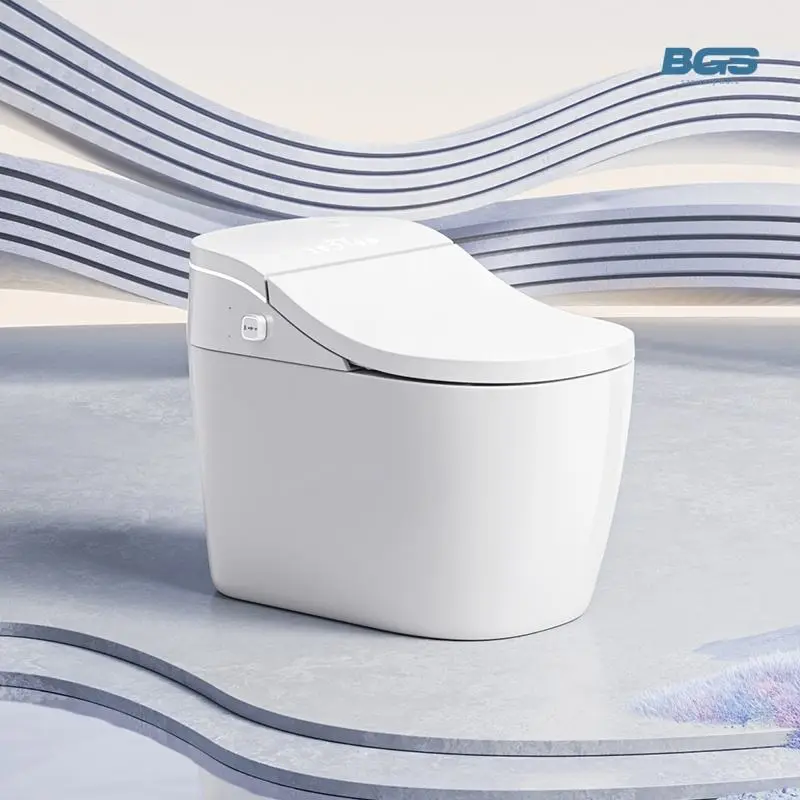 Smart Dog Toilet with Square Top Litter Box Remote Control Soap Dispenser Bedside Home for Toilets Designs Switch — view 1