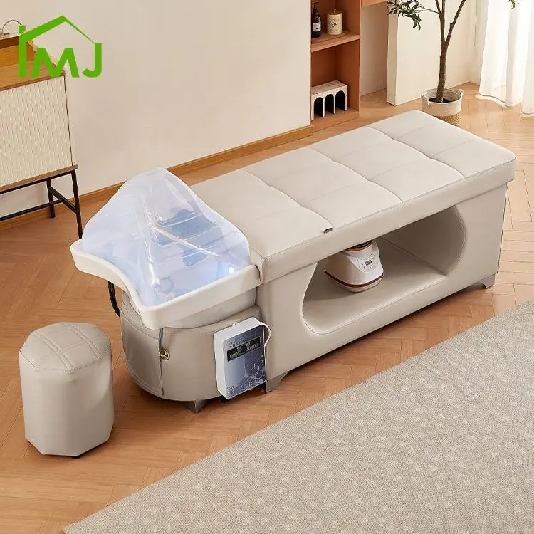 Custom Beauty Salon Hair Washing Basin Bed Thai Massage Head Spa Treatment Shampoo Bed — image 3