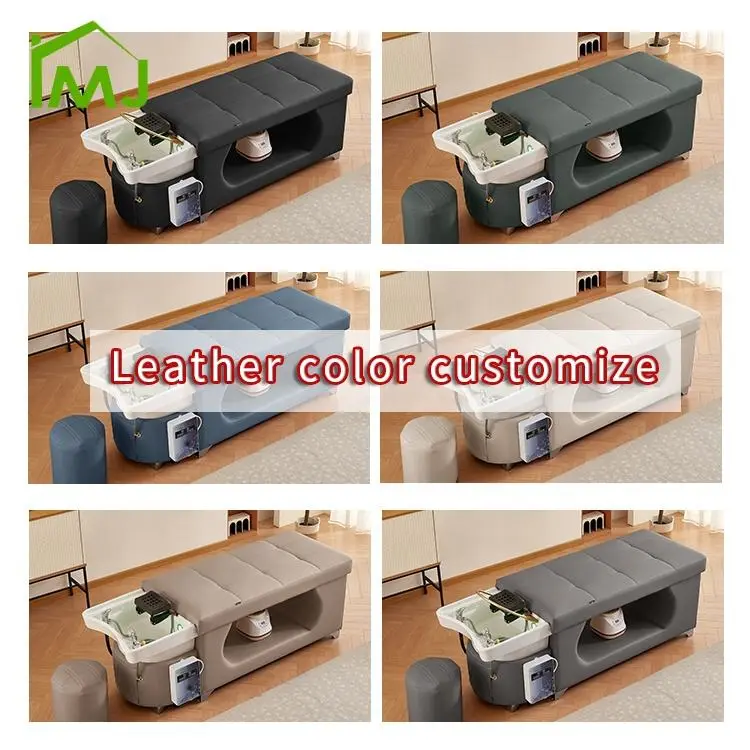 Custom Beauty Salon Hair Washing Basin Bed Thai Massage Head Spa Treatment Shampoo Bed — image 5
