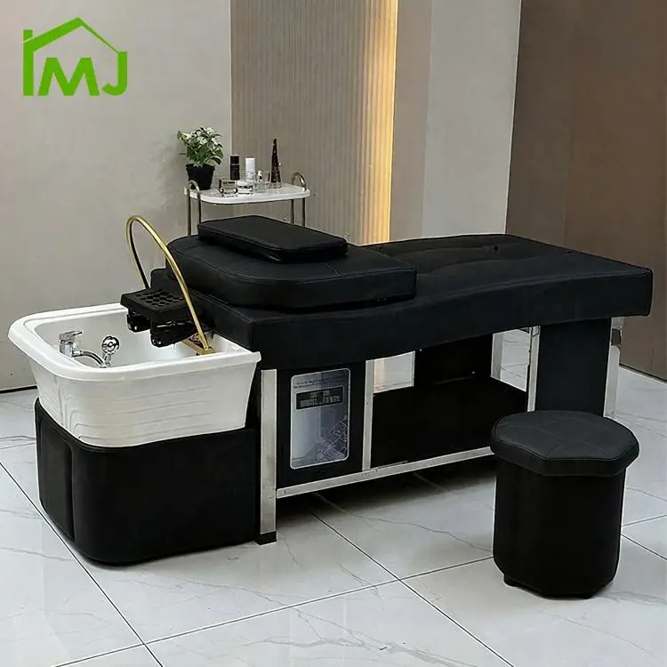 Salon Furniture Sink Thai Massage Chair Hair Wash Shampoo Beds Japanese Head Spa Bed — view 1