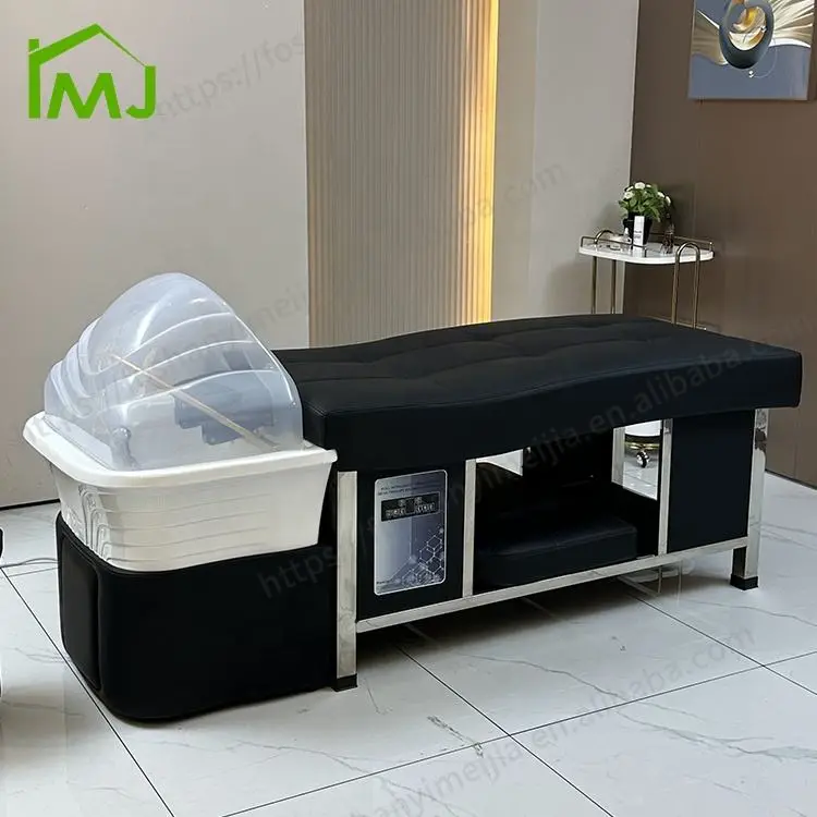Salon Furniture Sink Thai Massage Chair Hair Wash Shampoo Beds Japanese Head Spa Bed — image 3
