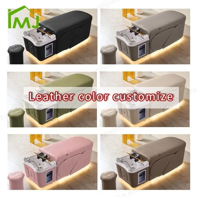 Modern Salon Hair Wash Facial Nursing Storage Thai Massage Head Spa Shampoo Bed — image 6