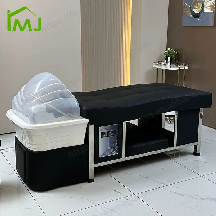Salon Sink Thai Massage Hair Wash Shampoo Cama De Spa Para La Cabeza Japanese Head Spa Bed — image 3