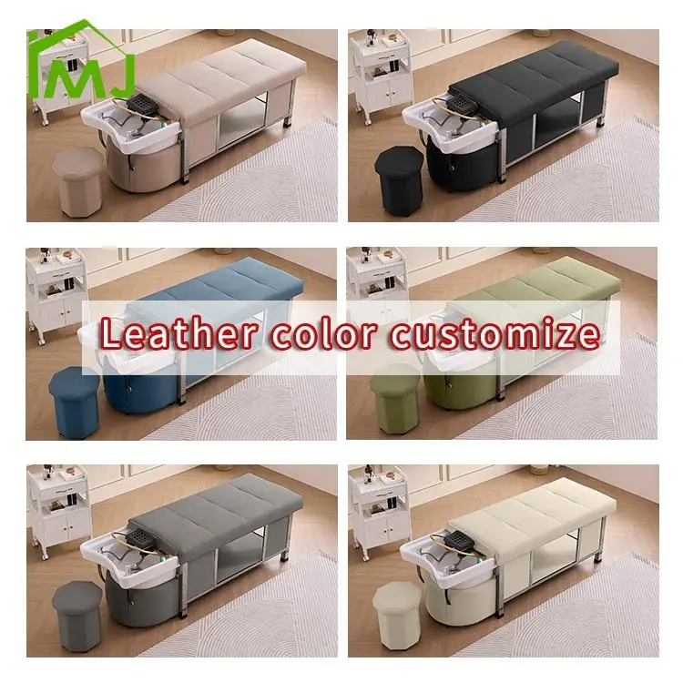 Salon Sink Thai Massage Shampoo Massage Bed for Hair Washing Japanese Head Spa Bed — image 5