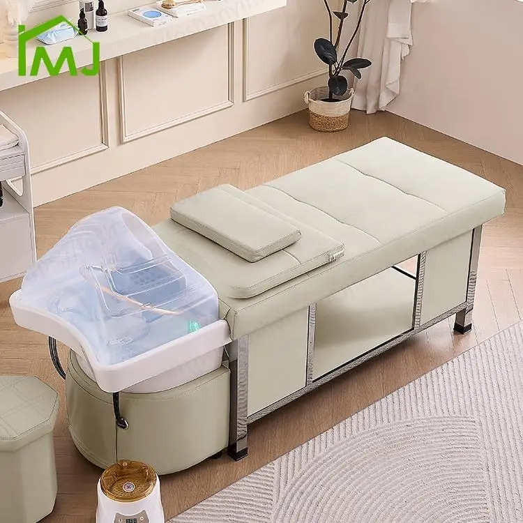 Salon Sink Thai Massage Shampoo Massage Bed for Hair Washing Japanese Head Spa Bed — image 7