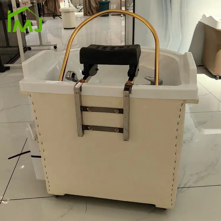 Salon Hair Washing Removable Head Spa Japonais Equipment Portable Head Spa Shampoo Basin — image 3