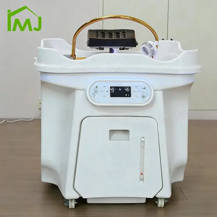 Salon Mobile Hair Washing Head Therapy Steamer SPA Portable Shampoo Basin Sink — view 1