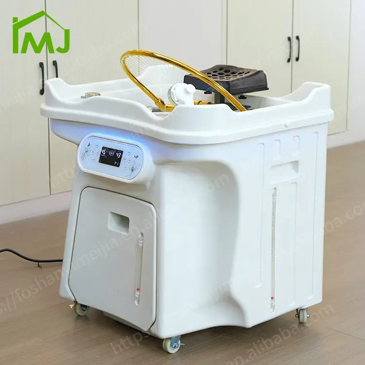 Salon Mobile Hair Washing Head Therapy Steamer SPA Portable Shampoo Basin Sink — image 4