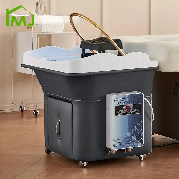 Factory Custom Hair Salon Sink Accessories Head Spa Equipment Portable Shampoo Basin — view 1