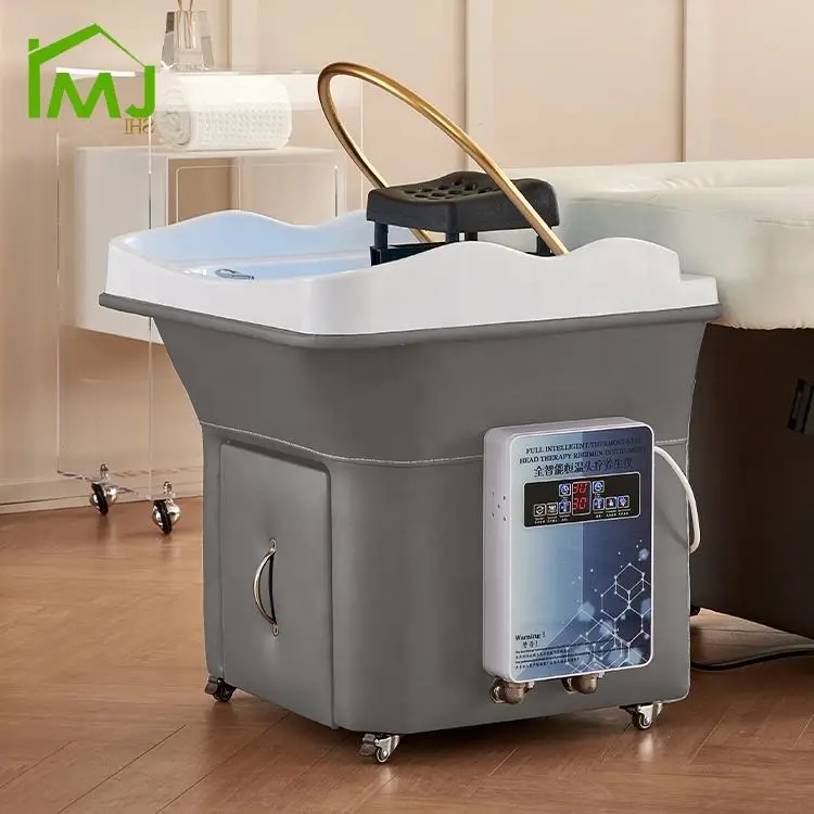 Factory Custom Hair Salon Sink Accessories Head Spa Equipment Portable Shampoo Basin — image 3
