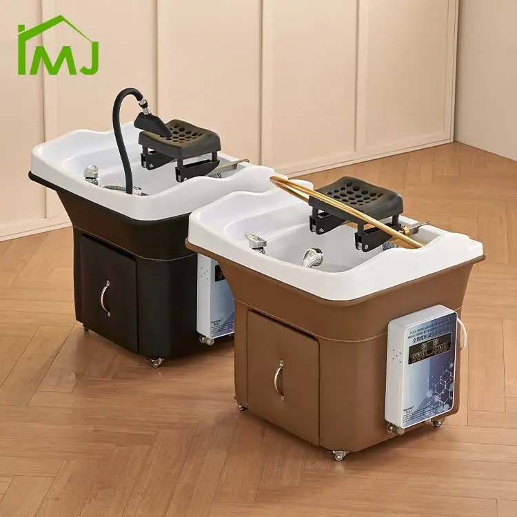 Factory Custom Hair Salon Sink Accessories Head Spa Equipment Portable Shampoo Basin — image 6