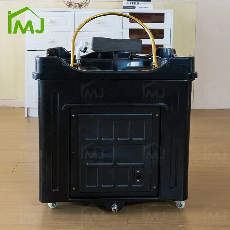 Hair Salon Mobile Shampoo Basin No Plumbing Portable Japanese Head Spa Sink With Water tank — image 4
