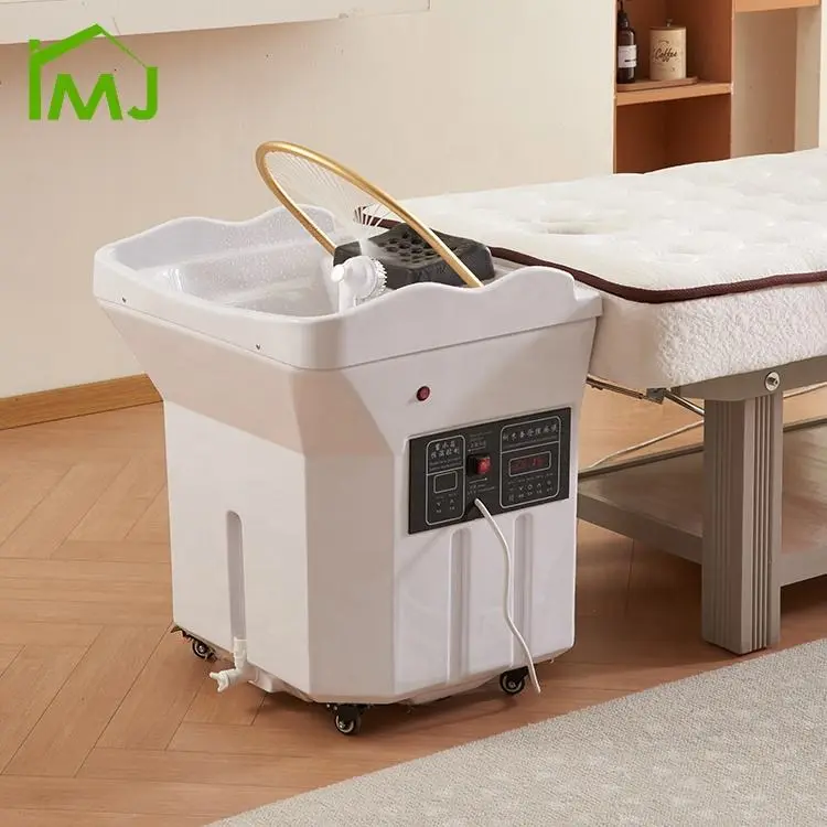 Salon Head Spa Equipment Massage Mobile Shampoo Sink Portable Hair Wash Basin — view 2