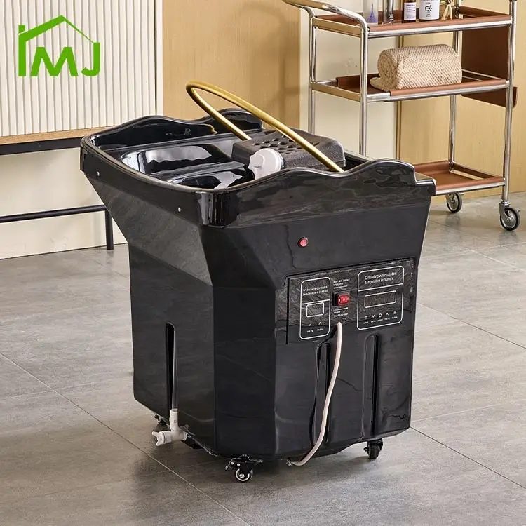 Salon Head Spa Equipment Massage Mobile Shampoo Sink Portable Hair Wash Basin — view 4