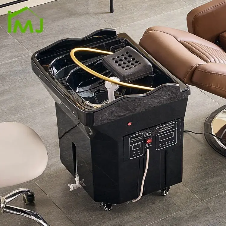Salon Head Spa Equipment Massage Mobile Shampoo Sink Portable Hair Wash Basin — view 5