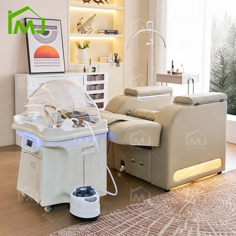 Commercial Furniture Hair Wash Japanese Portable Head Spa Basin with Pedicure Chair — image 3