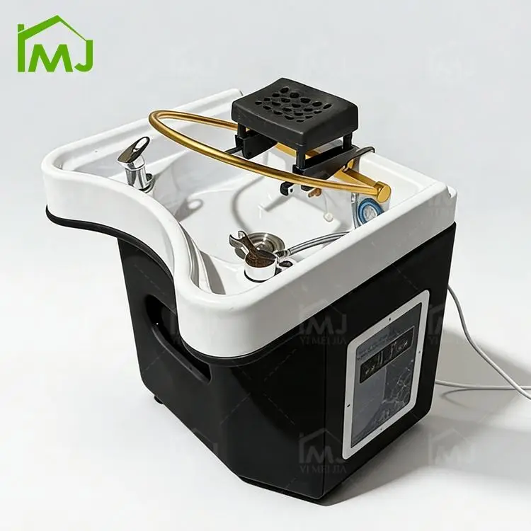 Commercial Furniture Hair Salon Equipment Head Spa Bowl Sink Portable Hair Wash Basin — image 3
