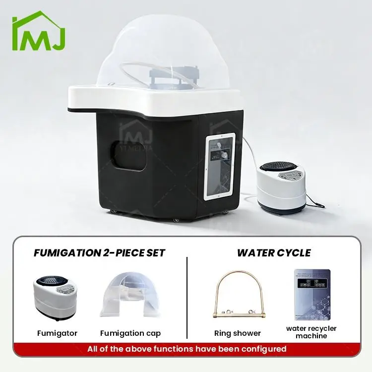 Commercial Furniture Hair Salon Equipment Head Spa Bowl Sink Portable Hair Wash Basin — image 5