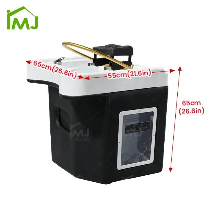 Commercial Furniture Hair Salon Equipment Head Spa Bowl Sink Portable Hair Wash Basin — image 6