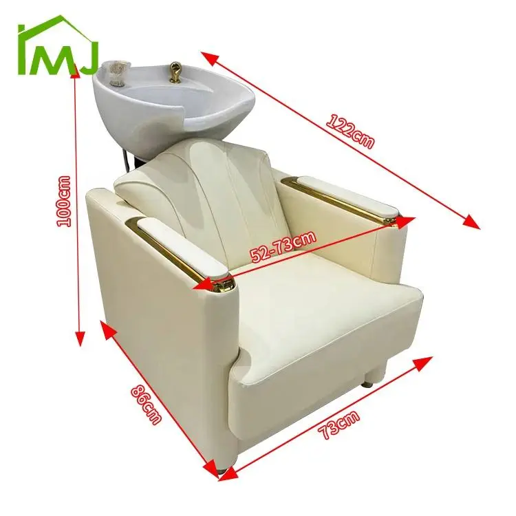 Modern Facial Treatment Nursing Head Spa Thai Massage Washing Shampoo Chair — view 6
