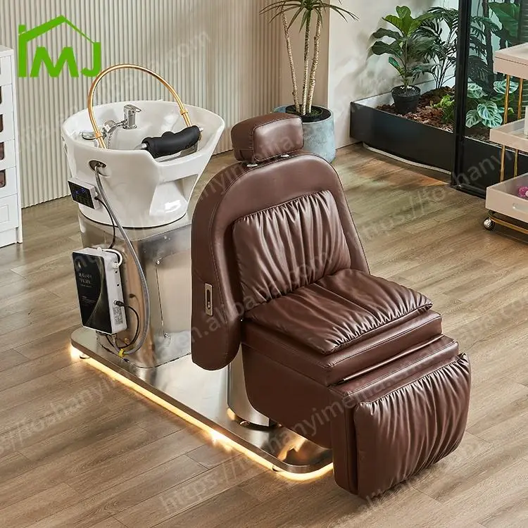 Hair Washing Treatment Massage Shampoo Bed Japanese Salon Equipment Head Spa Chair — image 3