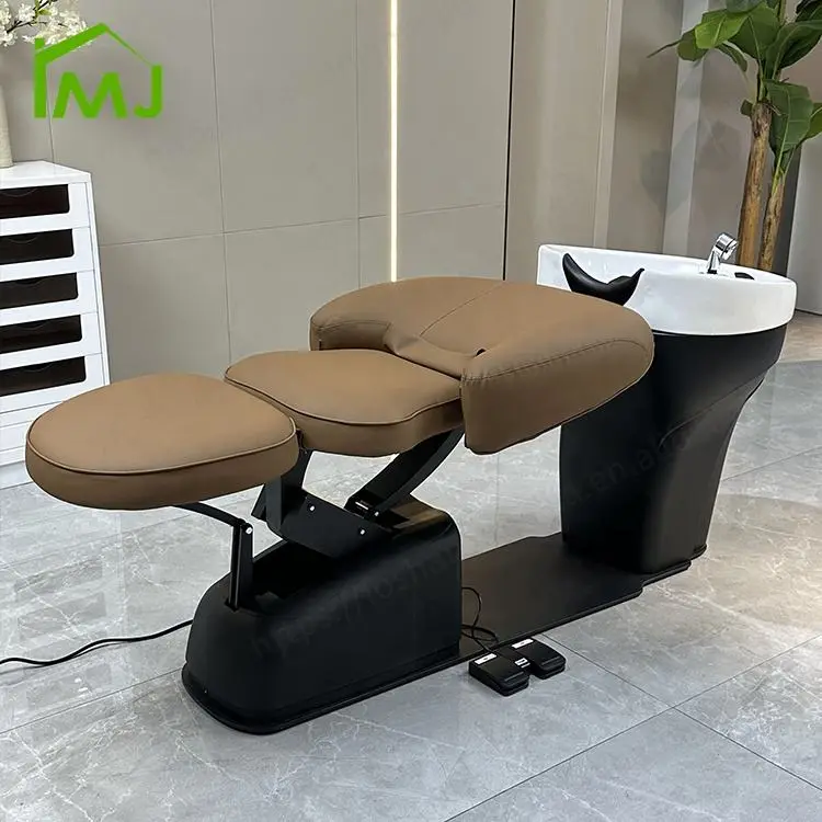Salon Equipment Massage Hair Wash Beds Shampoo Bowl and Chair Head Spa Chair — image 7