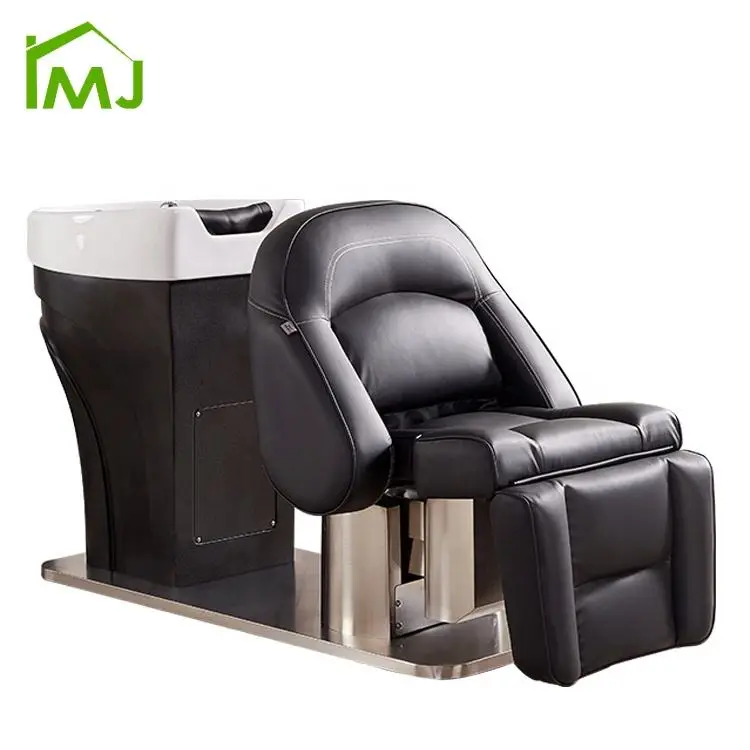 Electric Adjustable Lift Salon Hair Wash Chair Bowl Sink Shampoo Bed Head Spa — view 1