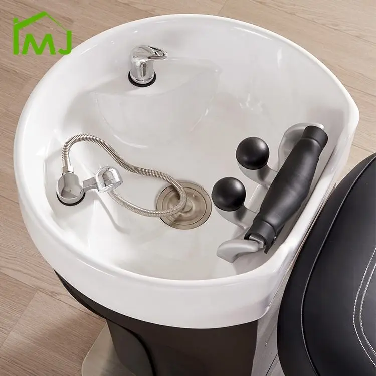 Electric Adjustable Lift Salon Hair Wash Chair Bowl Sink Shampoo Bed Head Spa — view 5