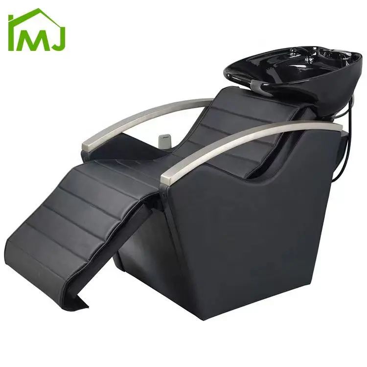Factory Custom Multifunction Electric Foot Adjustment Massage Chair Shampoo Bed — image 7