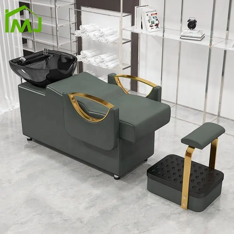 Hair Salon Barber and Head Spa Washing Bed Massage Shampoo Chair — image 6