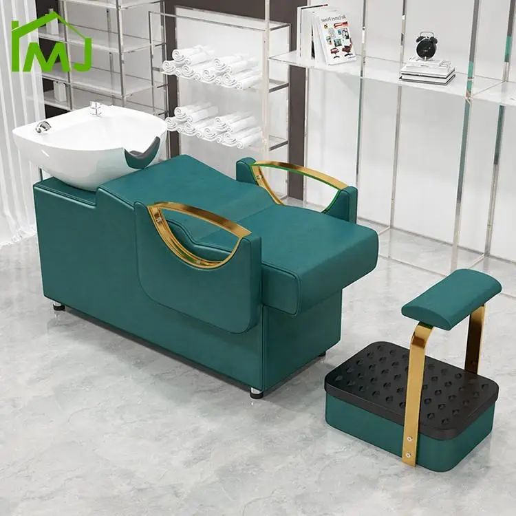 Hair Salon Barber and Head Spa Washing Bed Massage Shampoo Chair — image 7