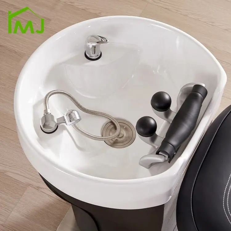 Electric Adjustable Lift Salon Barber Hair Wash Chair Shampoo Bowl Sink Shampoo Bed — image 6