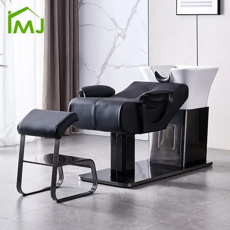 Modern Hair Salon Shampoo Bowl Beauty Sink Backwash Shampoo Chair Washing Hair Salon Chair — image 3