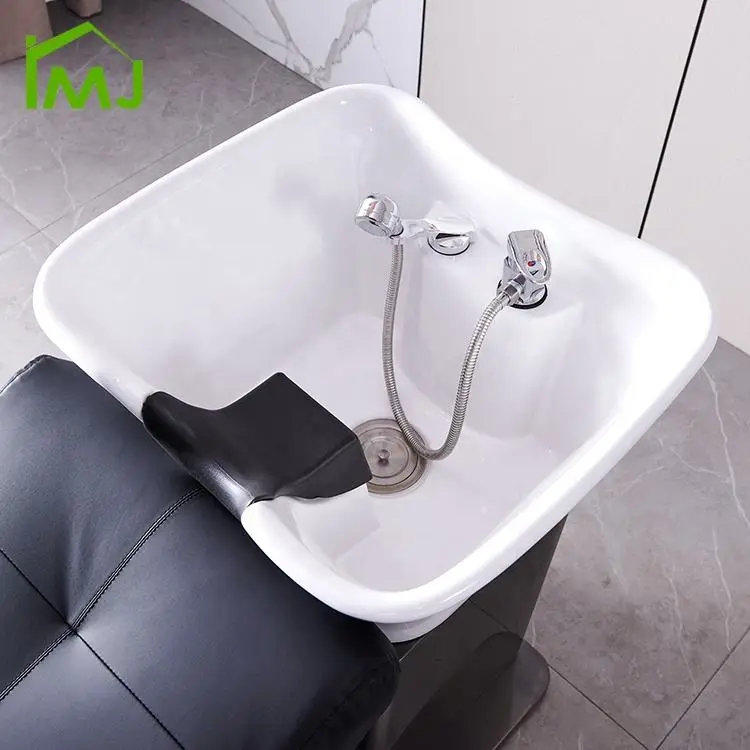Modern Hair Salon Shampoo Bowl Beauty Sink Backwash Shampoo Chair Washing Hair Salon Chair — image 4