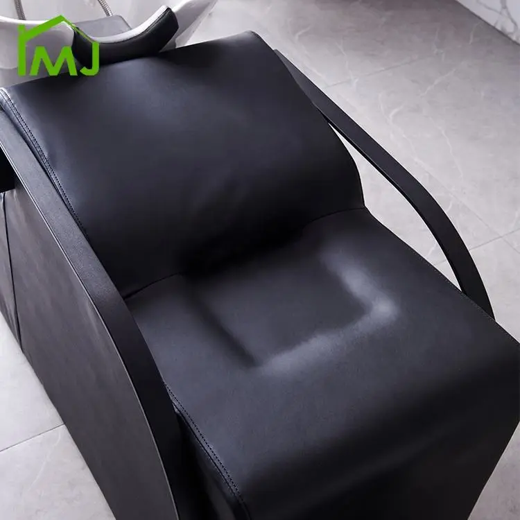 Barber Shop Half Lying Sink Hair Washing Chair Salon Head Spa Shampoo Chair — image 4