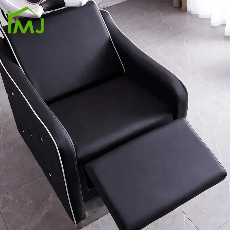 Hair Salon Furniture Half Lying Sink Hair Washing Chair Flushing Equipment Barber Chair Shampoo Chair — image 6
