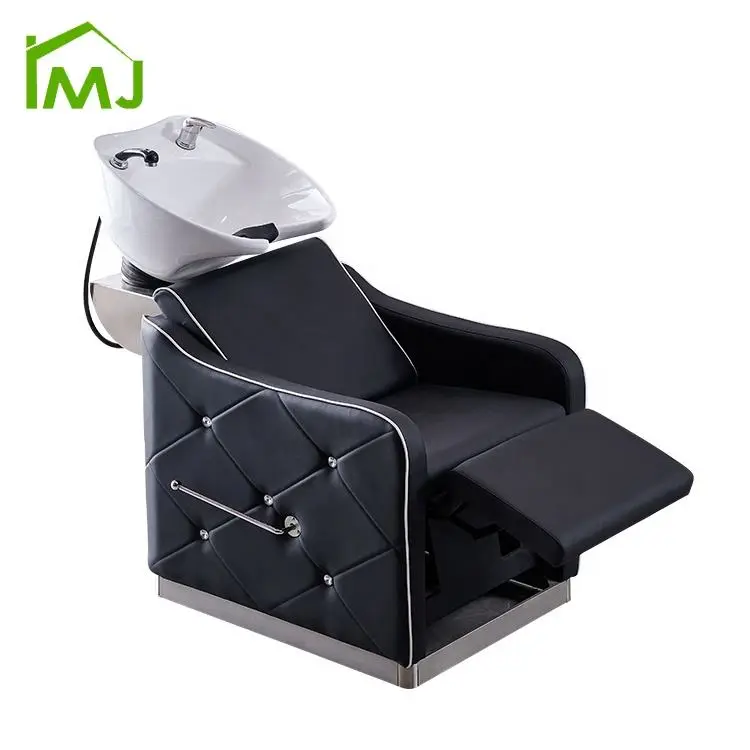 Hair Salon Furniture Half Lying Sink Hair Washing Chair Flushing Equipment Barber Chair Shampoo Chair — image 7