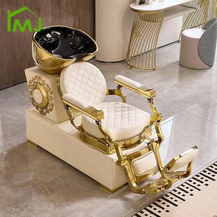 Barber Salon Furniture Massage Hair Washing Table Thai Shampoo Head Spa Chair — view 1