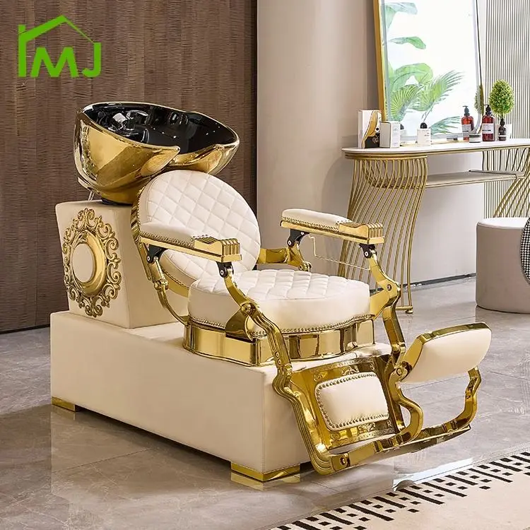 Barber Salon Furniture Massage Hair Washing Table Thai Shampoo Head Spa Chair — view 2