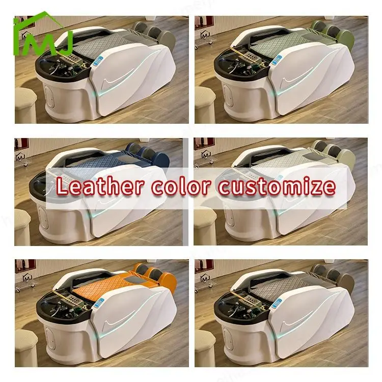Multifunction Salon Equipment Shampoo Facial Treatment Electric Massage Head Spa Bed — image 6