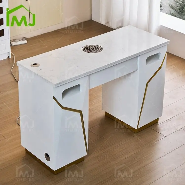 Nail Salon Furniture Technician Makeup Nail Desk Storage Professional Manicure Table — image 4