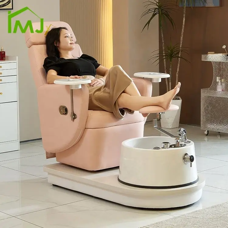 Luxury Nail Salon Rotating Manicure Massage Station Foot Pedicure Spa Chairs for Sale — view 1