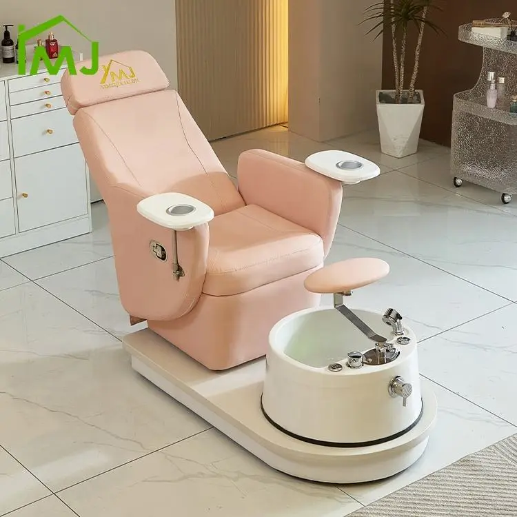 Luxury Nail Salon Rotating Manicure Massage Station Foot Pedicure Spa Chairs for Sale — image 3