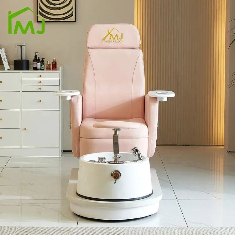 Luxury Nail Salon Rotating Manicure Massage Station Foot Pedicure Spa Chairs for Sale — image 4
