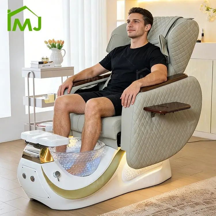 Nail Salon Silla De Pedicura Foot Electric Massage Fauteuil Pedicure Spa Chair — view 1