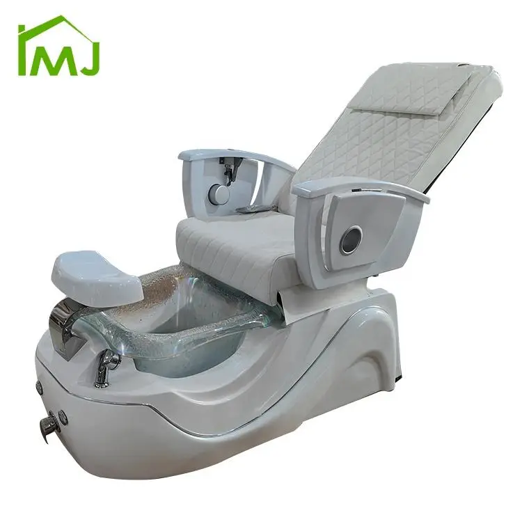 Factory Custom Luxury Spa Massage Chair for Nail Salon Pedicure Chairs — image 3