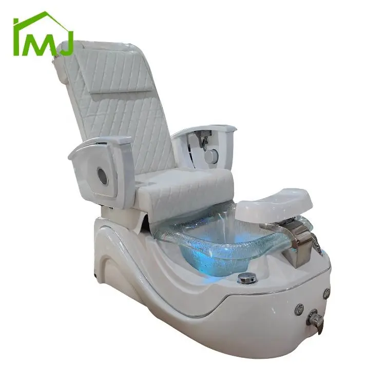 Factory Custom Luxury Spa Massage Chair for Nail Salon Pedicure Chairs — image 6