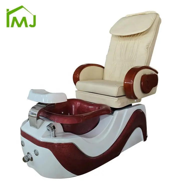 Factory Custom Luxury Spa Massage Chair for Nail Salon Pedicure Chairs — image 7